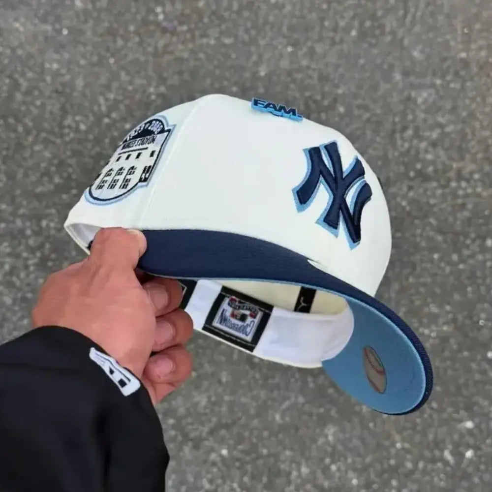 Premium MLB Baseball Fitted Caps - New York & Los Angeles, Flat Peak Design, Vibrant Colors for Streetwear and Sports Enthusiasts