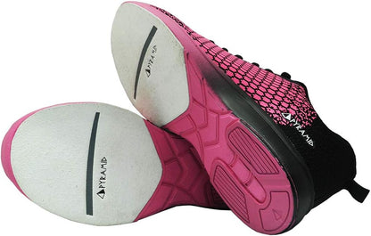 Women's Path Lite Seamless Mesh Bowling Shoes - Lightweight Design, Athletic Fit, Breathable Knit Upper, Universal Slide Soles