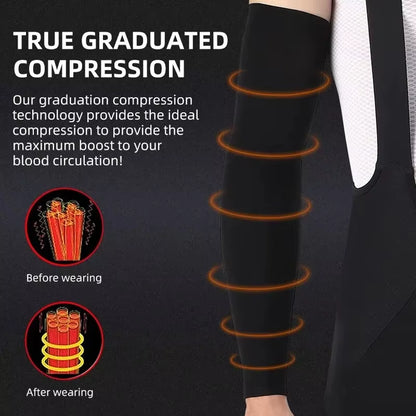 Ice Silk Sports Arm Sleeves for UV Protection in Outdoor Activities and Fitness