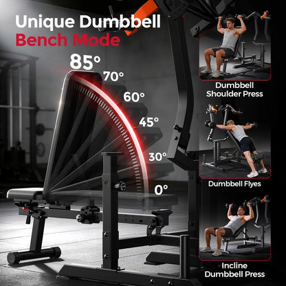 FED FITNESS SO2 Heavy-Duty Chest Press Machine with 4-Level Adjustable Independent Converging Arms and Innovative Adjustable Bench Design for Strength Training